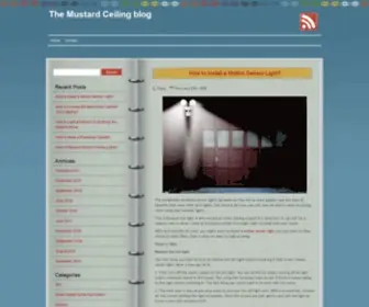 Themustardceilingblog.com(The Mustard Ceiling blog) Screenshot