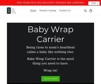 Themusthavething.com(Baby Wrap Carrier) Screenshot