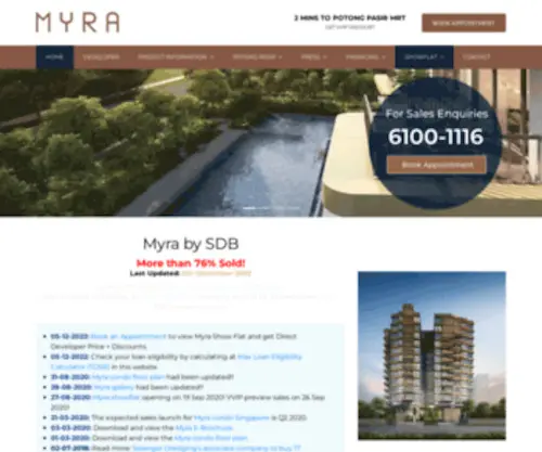 Themyra.com.sg(Themyra) Screenshot