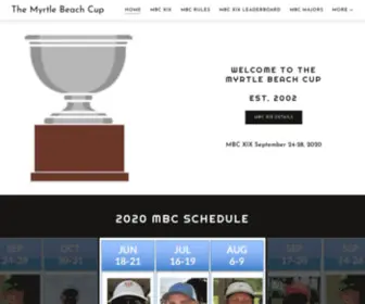 Themyrtlebeachcup.com(The Myrtle Beach Cup) Screenshot