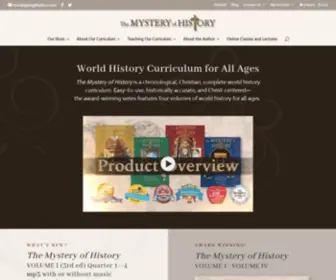 Themysteryofhistory.com(The Mystery of History) Screenshot