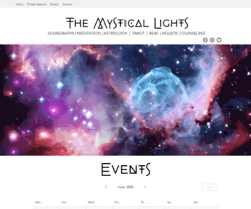 Themysticallights.com(The Mystical Lights) Screenshot