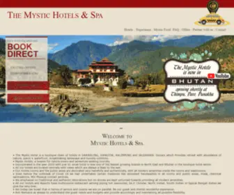 Themystichotels.com(Find The Best Hotels in Dooars) Screenshot