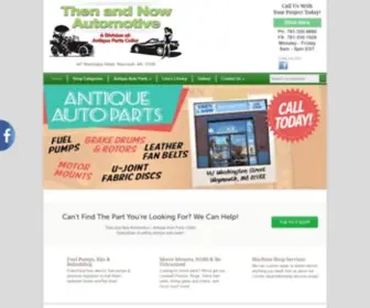 Then-NOW-Auto.com(Then and Now Automotive) Screenshot