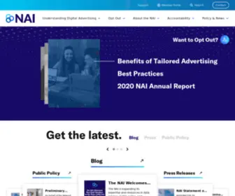 Thenai.org(The Network Advertising Initiative) Screenshot
