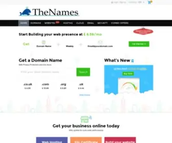 Thenames.co.uk(Thenames) Screenshot