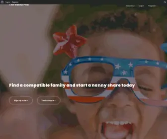 Thenannypool.com(The Nanny Pool) Screenshot