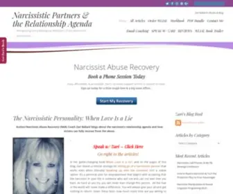 ThenarcissisticPersonality.com(The Narcissistic Personality) Screenshot