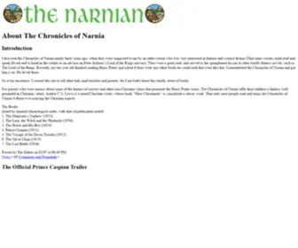 Thenarnian.com(The Narnian) Screenshot