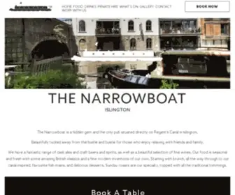 Thenarrowboatpub.com(The Narrowboat) Screenshot