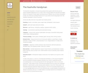 Thenashvillehandyman.com(Handyman in Nashville) Screenshot