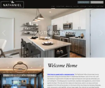 Thenathaniel.com(Apartments for Rent in Rochester) Screenshot