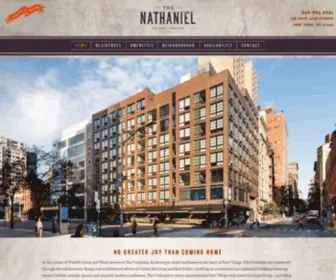 Thenathanielny.com(East Village Apartments) Screenshot