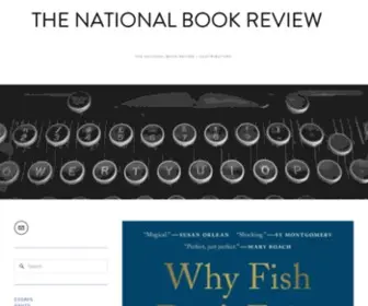 Thenationalbookreview.com(The National Book Review) Screenshot