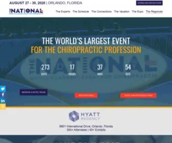 Thenationalchiro.com(The National) Screenshot