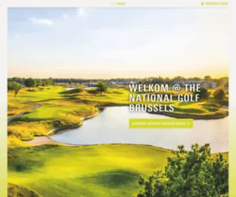 Thenationalgolf.be(The National) Screenshot