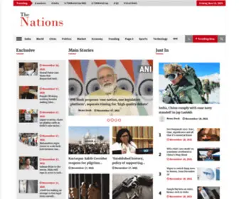 Thenations.in(The Nations) Screenshot