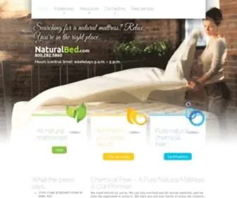 ThenaturalbedStore.com(NaturalBed) Screenshot