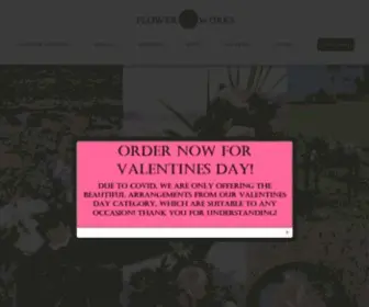 Thenaturalflorist.com(Fresh flower delivery in Florida) Screenshot