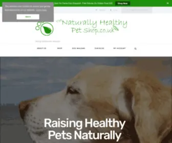 Thenaturallyhealthypetshop.co.uk(The Naturally Healthy Pet Shop) Screenshot