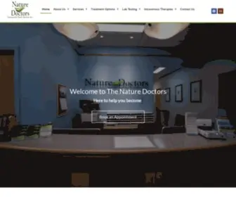 Thenaturedoctors.ca(Naturopathic Medicine) Screenshot
