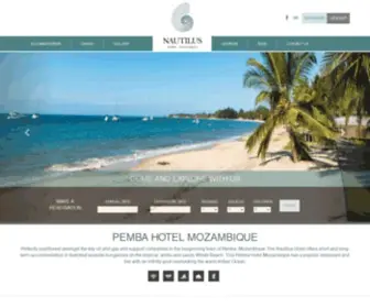 Thenautiluspemba.com(Hotel In Pemba) Screenshot