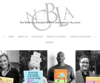 Thencbla.org(The National Children's Book and Literacy Alliance (NCBLA)) Screenshot