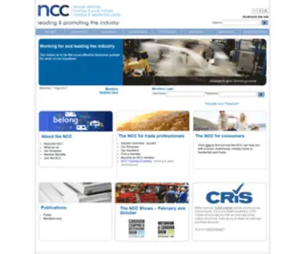 Thencc.org.uk(The NCC) Screenshot
