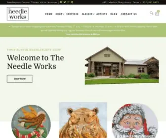 Theneedleworks.com(The Needle Works) Screenshot