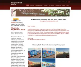 Theneighborhoodhouse.org(Neighborhood House) Screenshot