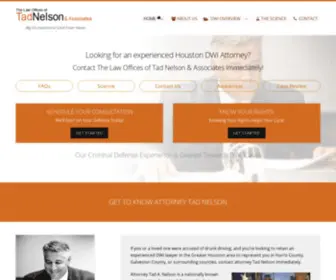 Thenelsonfirm.com(Tad Nelson & Assoc) Screenshot