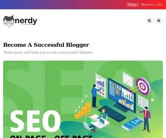 Thenerdyblog.com(Professional digital marketing agency in Chennai) Screenshot