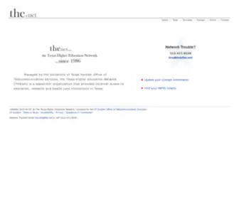 The.net(Texas Higher Education Network) Screenshot