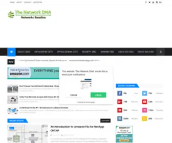 Thenetworkdna.com(The Network DNA) Screenshot