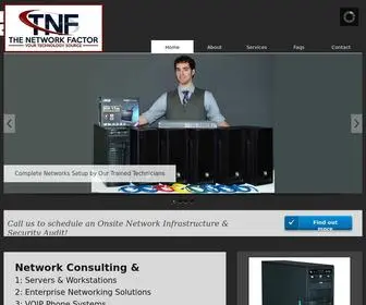 Thenetworkfactor.com(The Network Factor Office Consulting) Screenshot