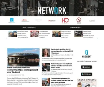 Thenetworkq.com(The Network Q) Screenshot