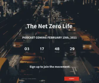 Thenetzerolife.com(Net zero for everyone) Screenshot