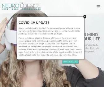 Theneurolounge.com(NEUROLOUNGE) Screenshot