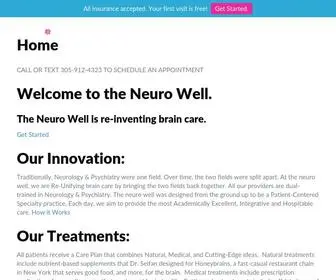 Theneurowell.care(Neurowell) Screenshot