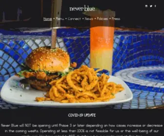 Theneverblue.com(Never Blue) Screenshot