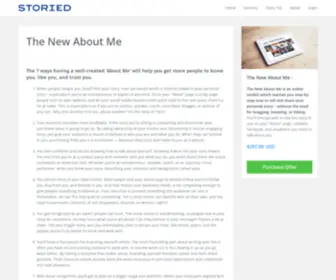 Thenewaboutme.com(The New About Me) Screenshot