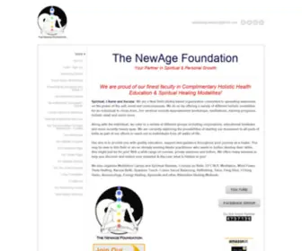 Thenewagefoundation.com(The NewAge Foundation) Screenshot