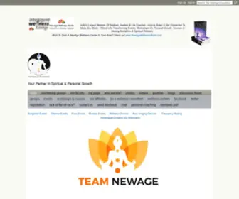 Thenewagefoundation.org(A New Delhi (India)) Screenshot