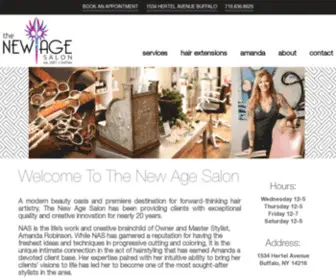 Thenewagesalon.com(The New Age Salon) Screenshot