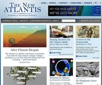 Thenewatlantis.com(The New Atlantis) Screenshot