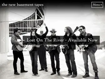 Thenewbasementtapes.com(The New Basement Tapes) Screenshot