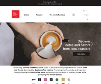 Thenewcoffeewave.com(The New Coffee Wave) Screenshot