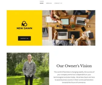 Thenewdawncompany.com(New Dawn) Screenshot