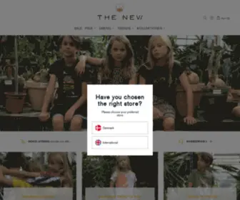 Thenew.dk(Besøg vores brandstore THE NEW) Screenshot