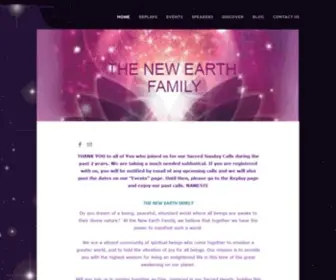 Thenewearthfamily.com(Thenewearthfamily) Screenshot